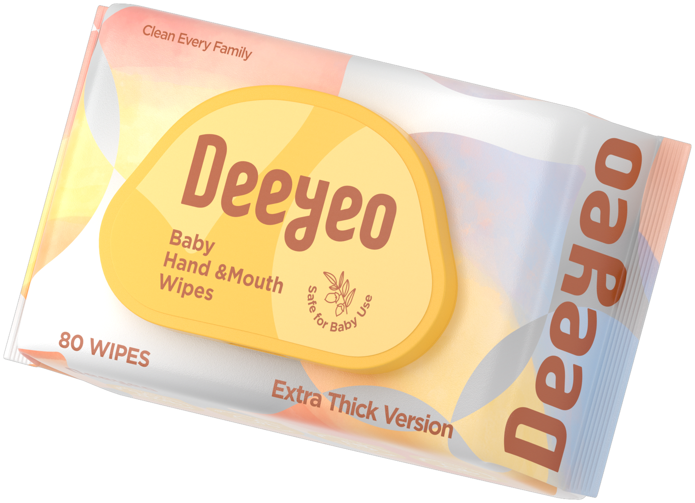Deeyeo Baby Hand and Mouth Wipes 80 wipes