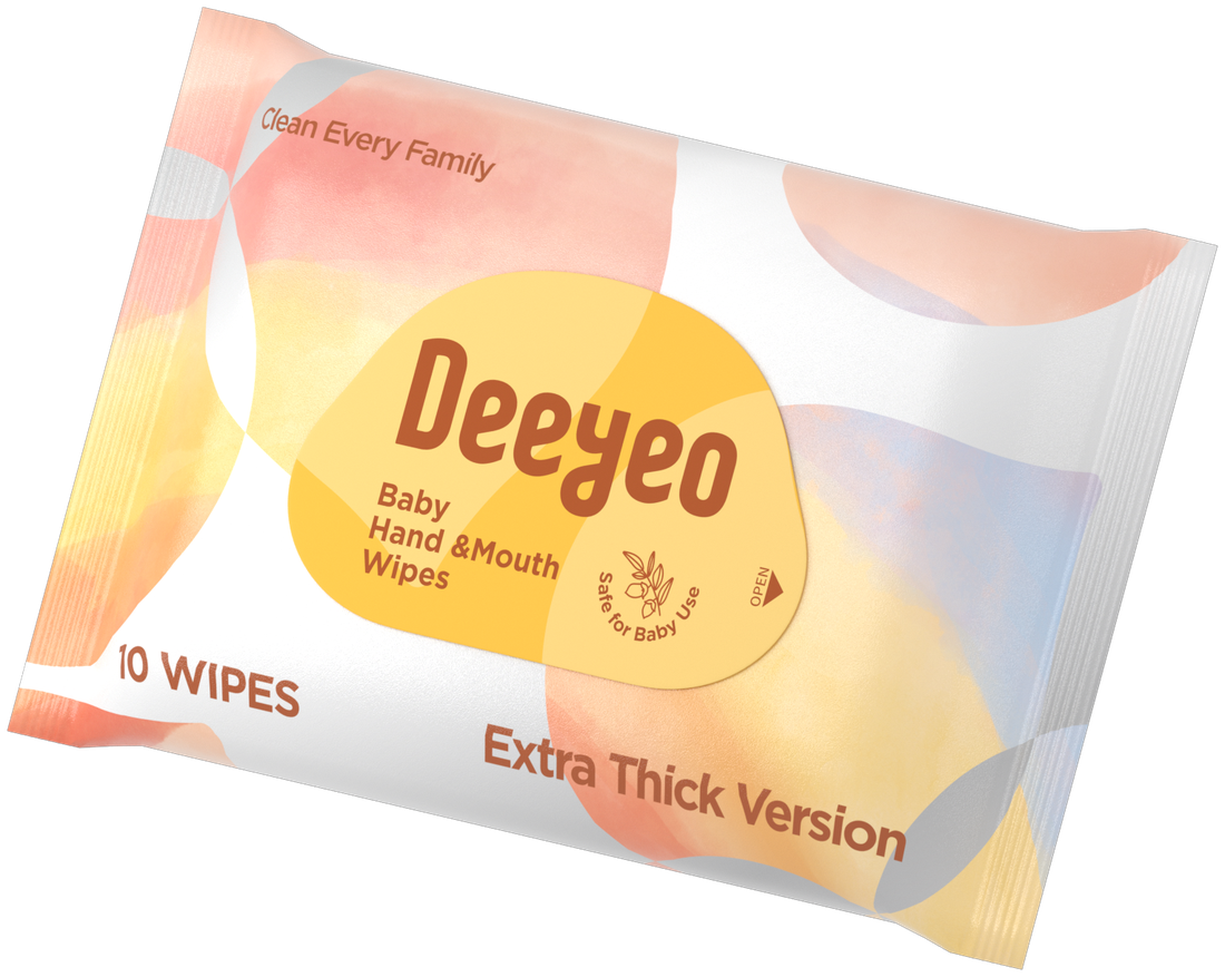 Deeyeo Baby Hand and Mouth Wipes multipack