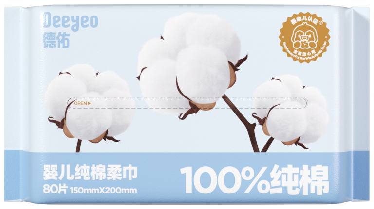 Deeyeo Pure Cotton Facial Tissues